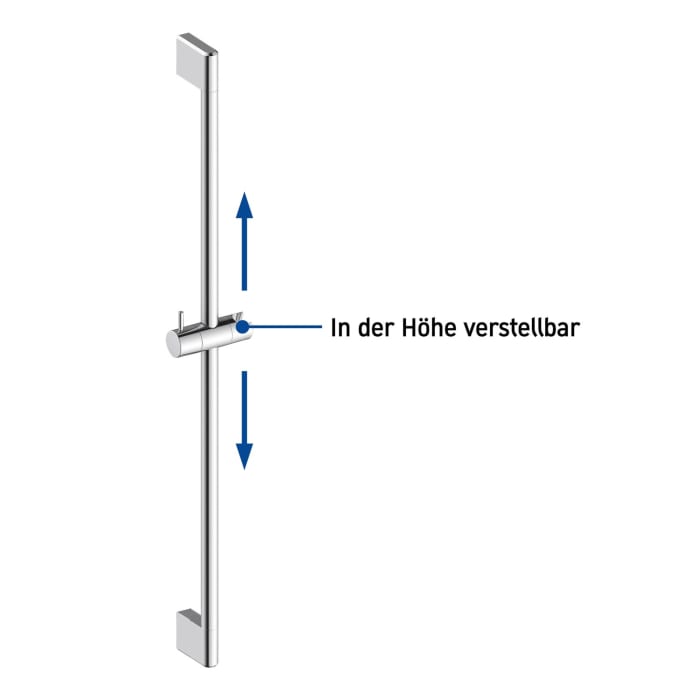 Duravit Brauseset 70 cm mit Handbrause 3jet 11 cm MinusFlow