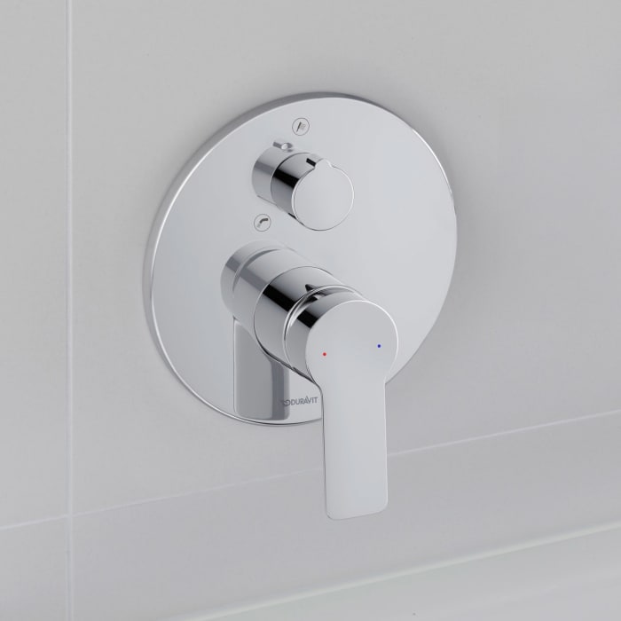 Duravit D-Code Einhebel-Wannenmischer Unterputz