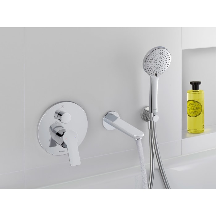 Duravit D-Code Einhebel-Wannenmischer Unterputz