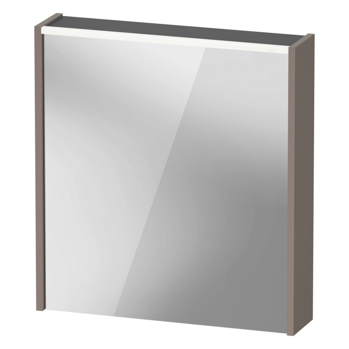 Duravit D-Code LED-Spiegelschrank 65 x 70 cm, Türanschlag links