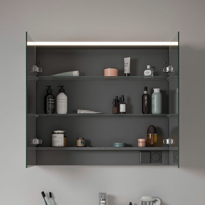 Duravit D-Code LED-Spiegelschrank 100 x 70 cm
