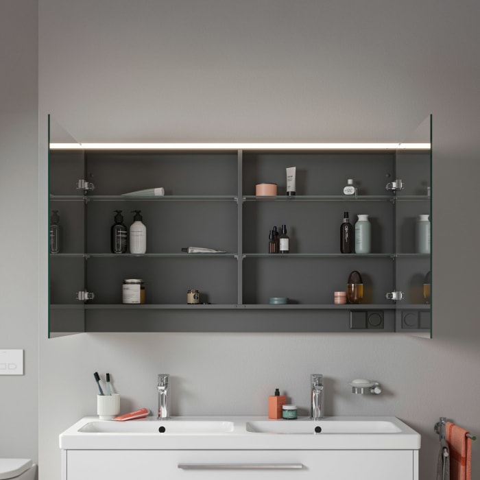 Duravit D-Code LED-Spiegelschrank 120 x 70 cm