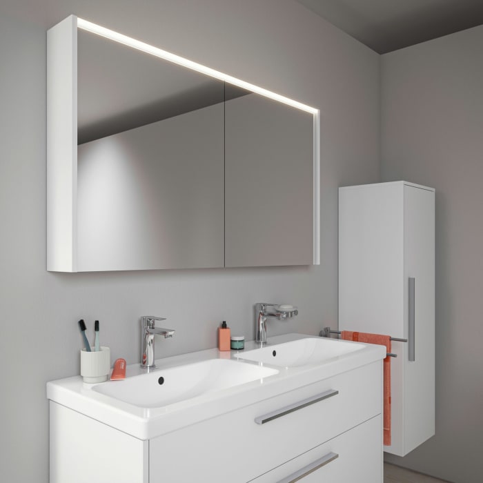 Duravit D-Code LED-Spiegelschrank 120 x 70 cm
