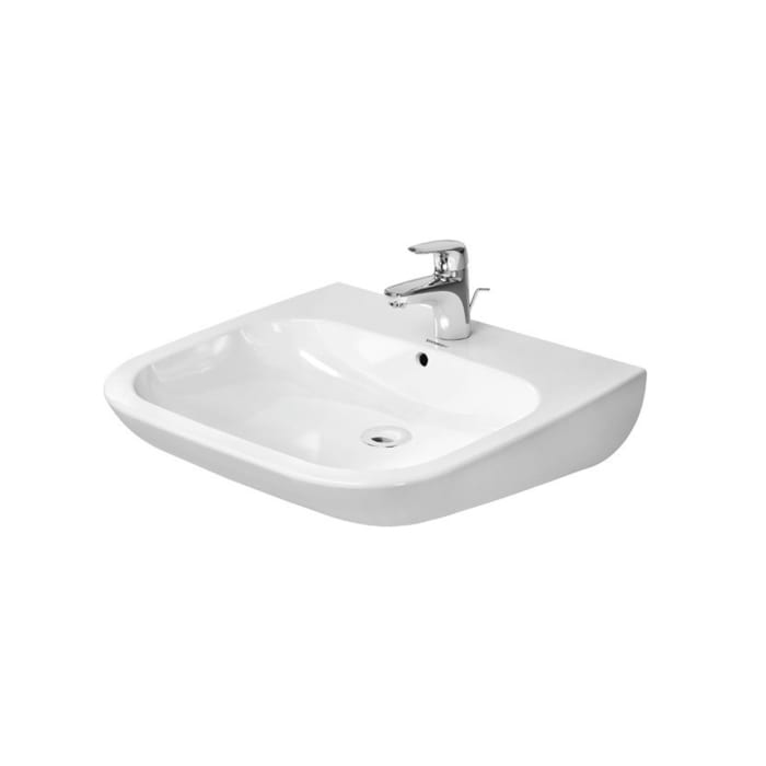 Duravit D-Code Vital Waschtisch 60 cm, mit Überlauf