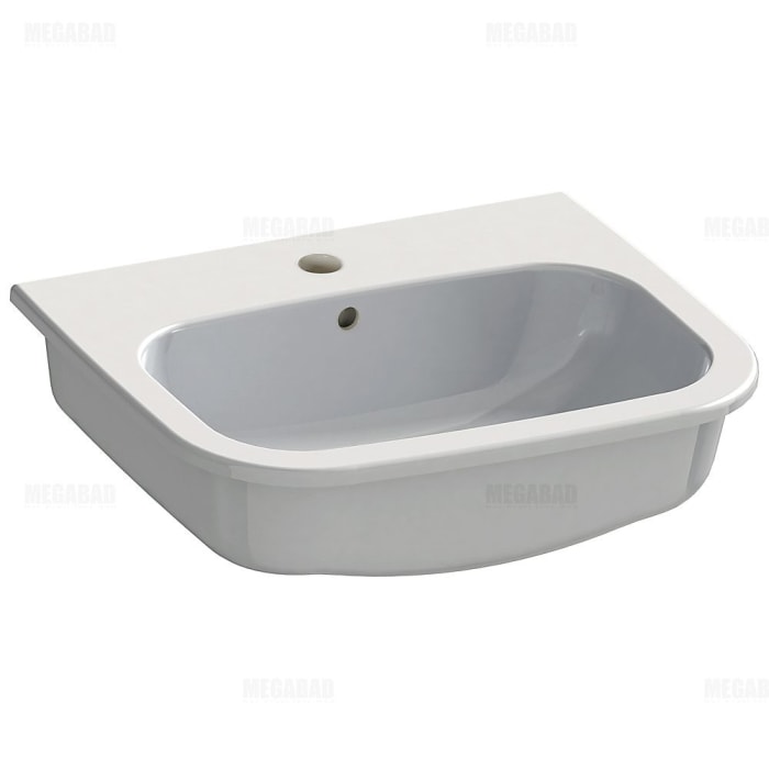 Duravit D-Code Einbauwaschtisch 54,5 cm
