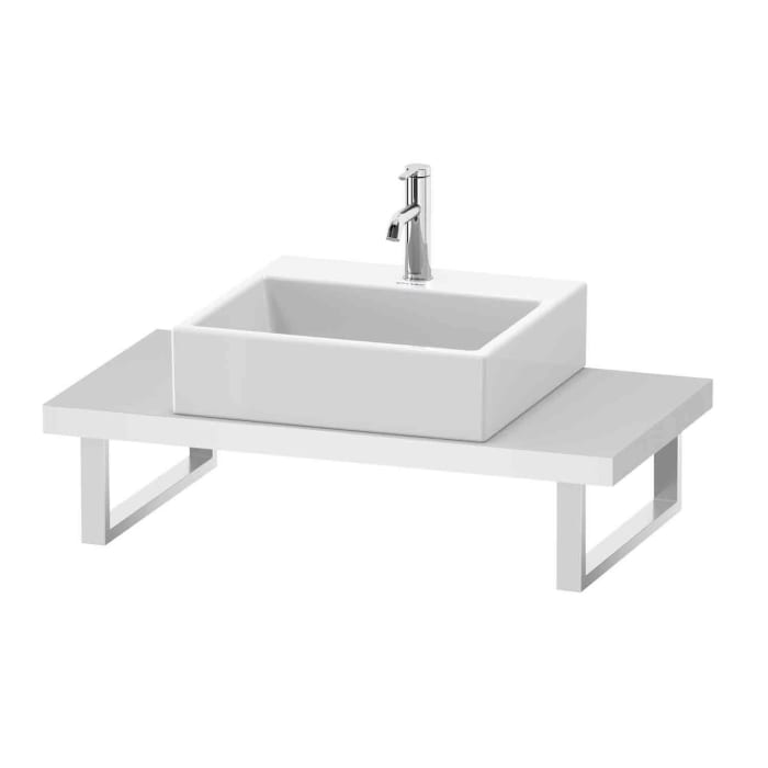 Duravit DuraStyle Konsole Compact 70 x 48 x 4,5 cm mit 1 Ausschnitt
