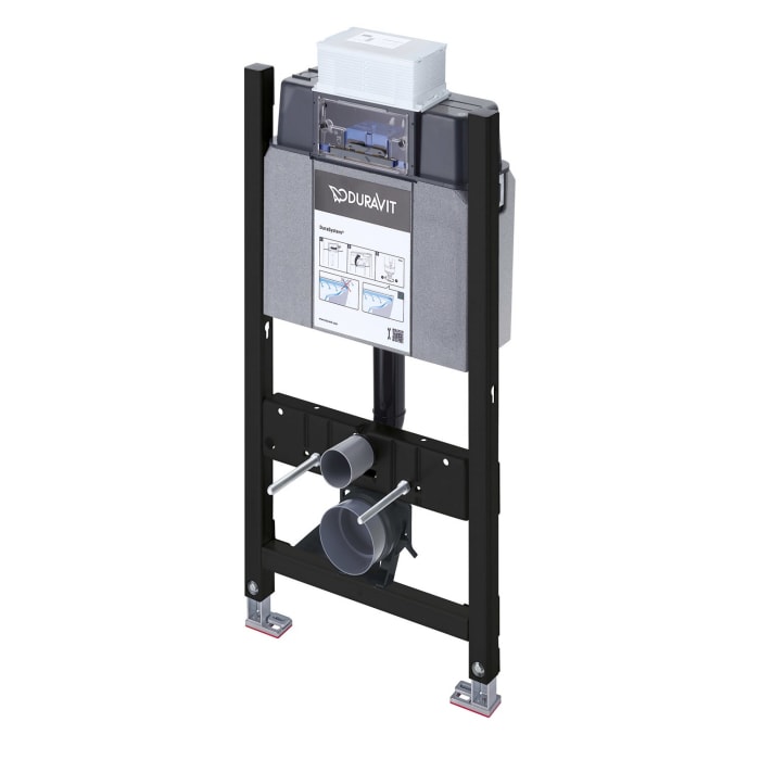 Duravit DuraSystem WC-Element, Basic 99 cm, pulverbeschichtet