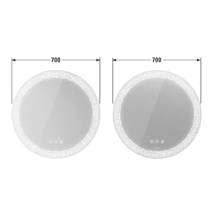 Duravit Happy D.2 Plus Spiegelset 