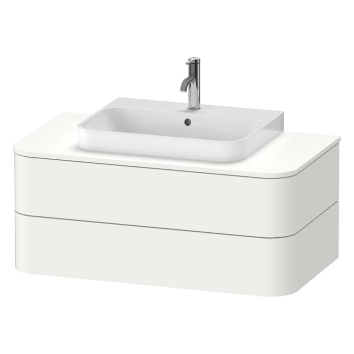 Duravit Happy D.2 Plus Waschtischunterschrank mit 2 Schubkästen, 100 x 40,8 cm, für Konsole