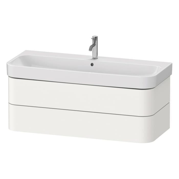 Duravit Happy D.2 Plus Waschtischunterschrank wandhängend, 2 Auszüge, 117,5 x 49 cm