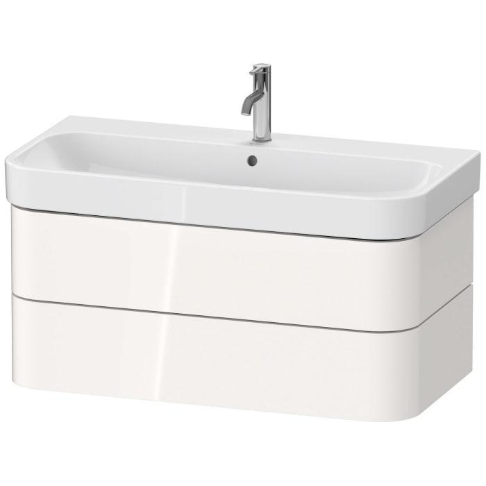Duravit Happy D.2 Plus Waschtischunterschrank wandhängend, 2 Auszüge, 97,5 x 49 cm