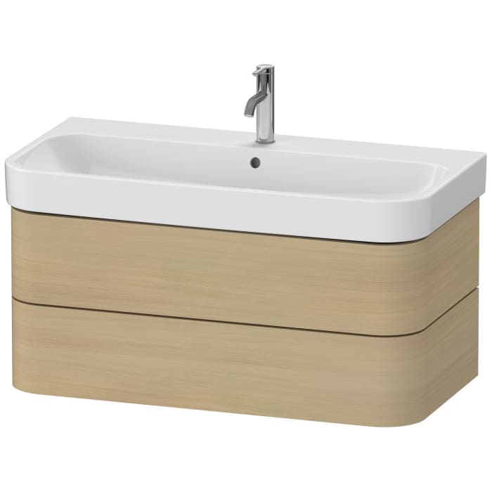 Duravit Happy D.2 Plus Waschtischunterschrank wandhängend, 2 Auszüge, 97,5 x 49 cm