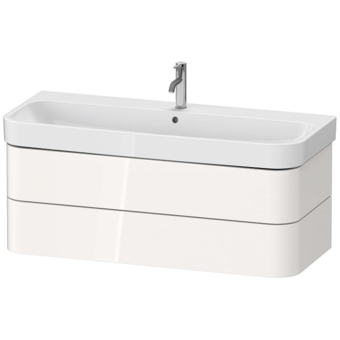 Duravit Happy D.2 Plus Waschtischunterschrank wandhängend, 2 Auszüge, 117,5 x 49 cm