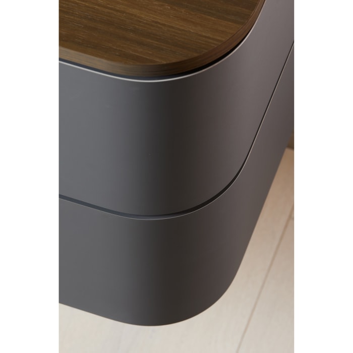 Duravit Happy D.2 Plus Waschtischunterschrank mit 2 Schubkästen, 100 x 40,8 cm, für Konsole