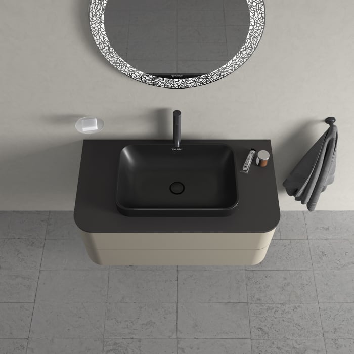 Duravit Happy D.2 Plus Waschtischunterschrank mit 2 Schubkästen, 100 x 40,8 cm, für Konsole