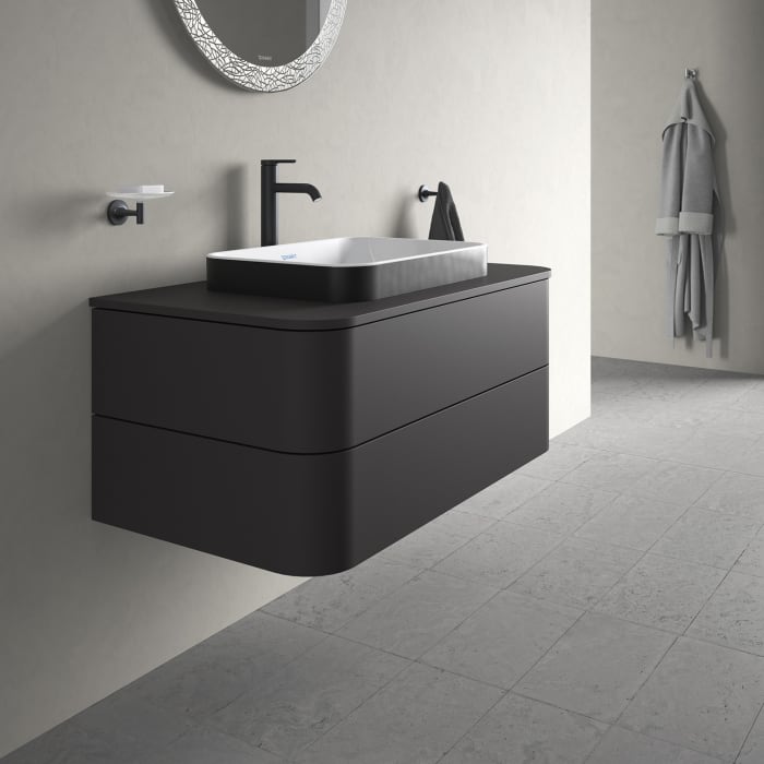 Duravit Happy D.2 Plus Waschtischunterschrank mit 2 Schubkästen, 100 x 40,8 cm, für Konsole