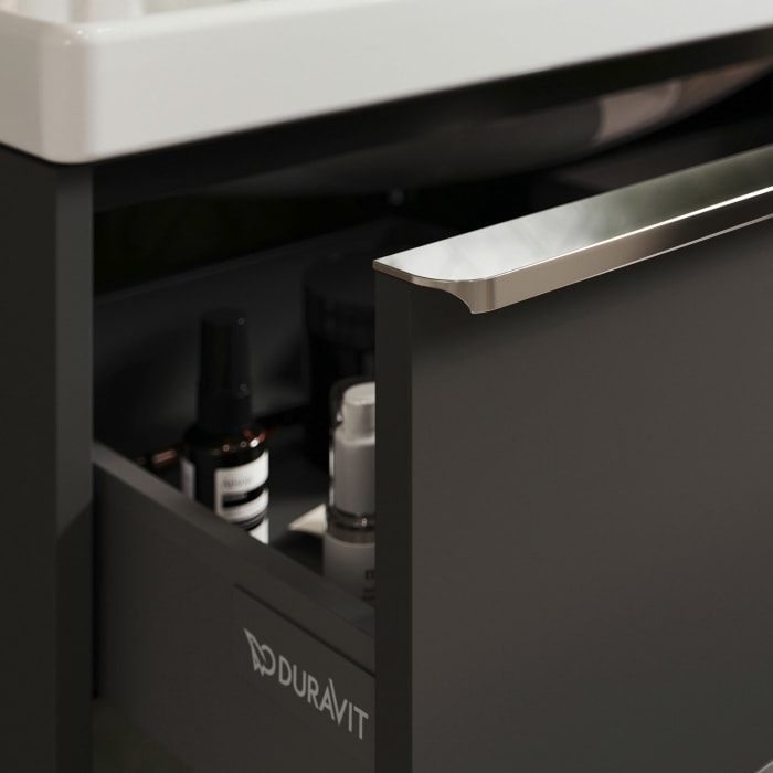 Duravit Joviva Keramik-Waschtisch mit Unterschrank 60 cm