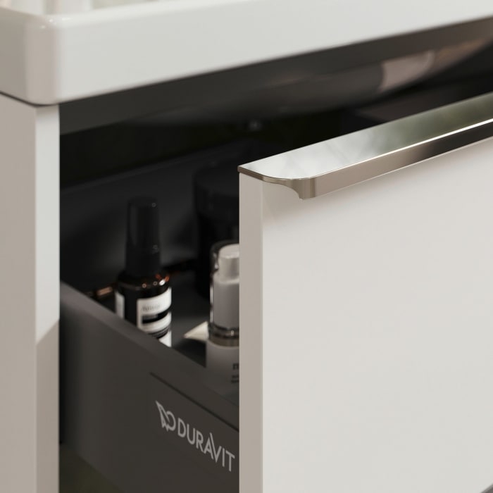 Duravit Joviva Keramik-Waschtisch mit Unterschrank 80 cm