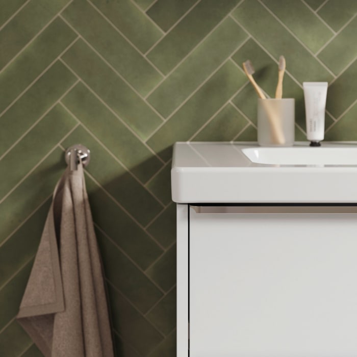 Duravit Joviva Keramik-Doppelwaschtisch mit Unterschrank 120 cm