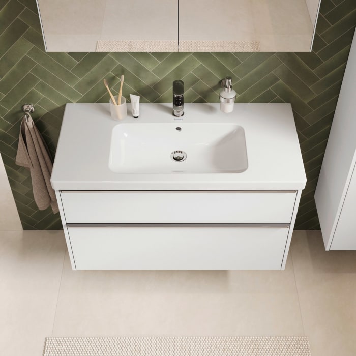 Duravit Joviva Keramik-Waschtisch mit Unterschrank 100 cm