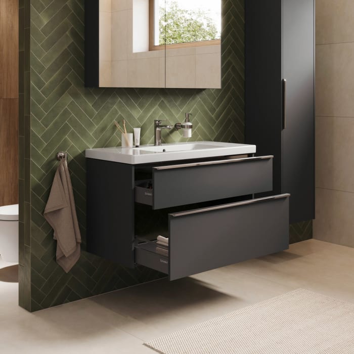Duravit Joviva Keramik-Waschtisch mit Unterschrank 100 cm