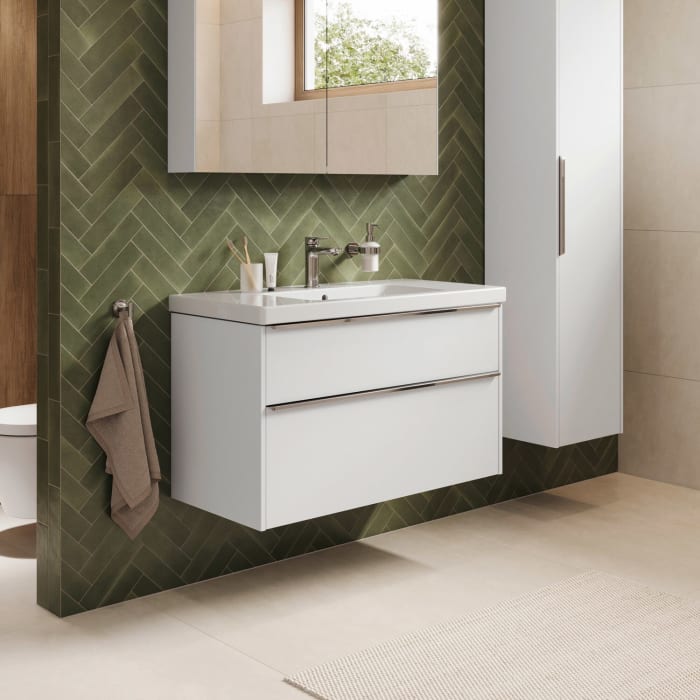 Duravit Joviva Keramik-Waschtisch mit Unterschrank 100 cm