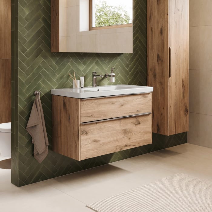 Duravit Joviva Keramik-Waschtisch mit Unterschrank 100 cm