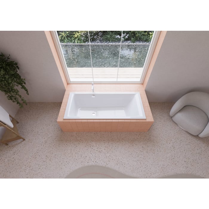 Kaldewei PURO Mod. 656 Badewanne 170 x 75 cm, mit seitl. Überlauf rechts