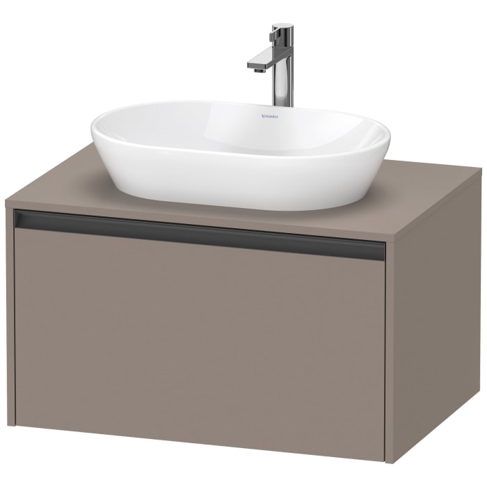 Duravit Ketho.2 Konsolenwaschtischunterbau wandhängend, 1 Auszug, 80 cm