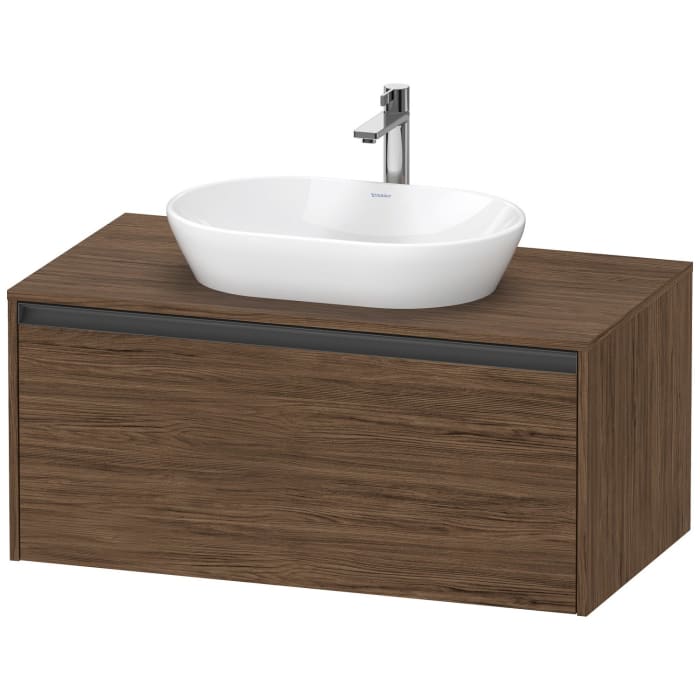 Duravit Ketho.2 Konsolenwaschtischunterbau wandhängend, 1 Auszug, 100 cm