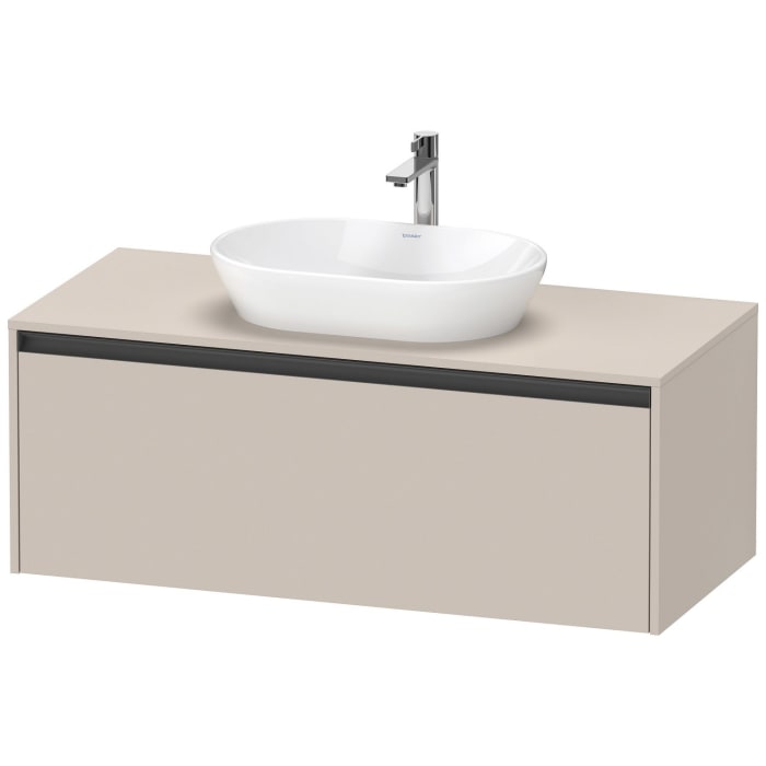 Duravit Ketho.2 Konsolenwaschtischunterbau wandhängend, 1 Auszug, 120 cm