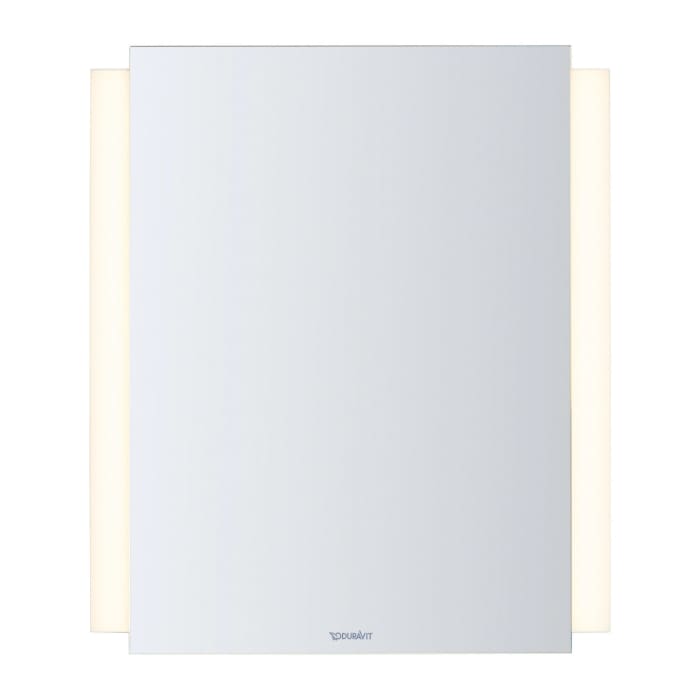 Duravit Ketho.2 Badspiegel 80 cm mit Dimmfunktion in weiß matt