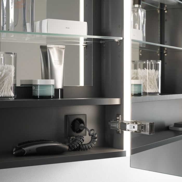 Duravit Ketho.2 Spiegelschrank, Türanschlag links, 60 cm