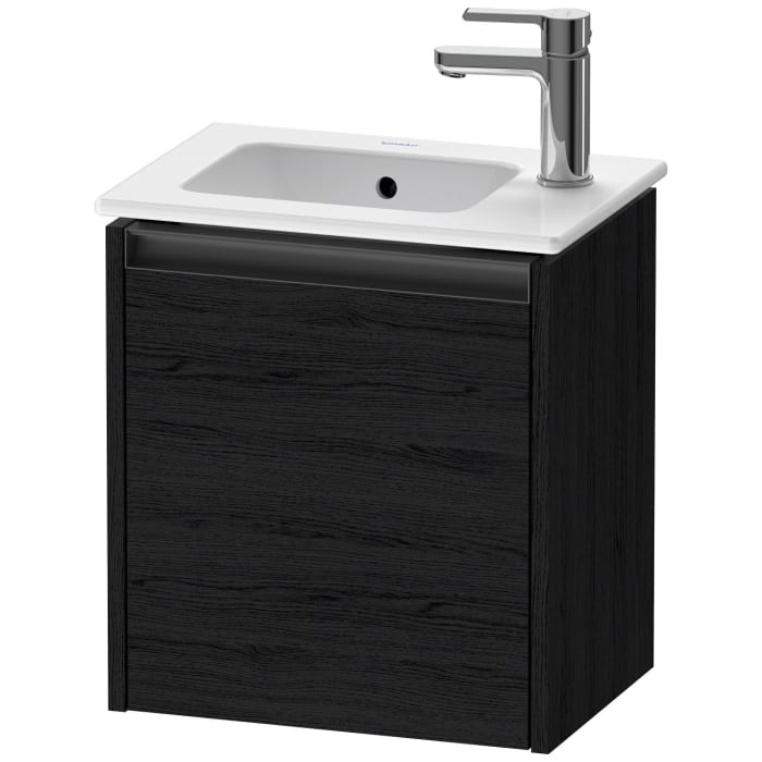 Duravit Ketho.2 Waschtischunterbau wandhängend, 1 Tür, Türanschlag rechts, 41 cm