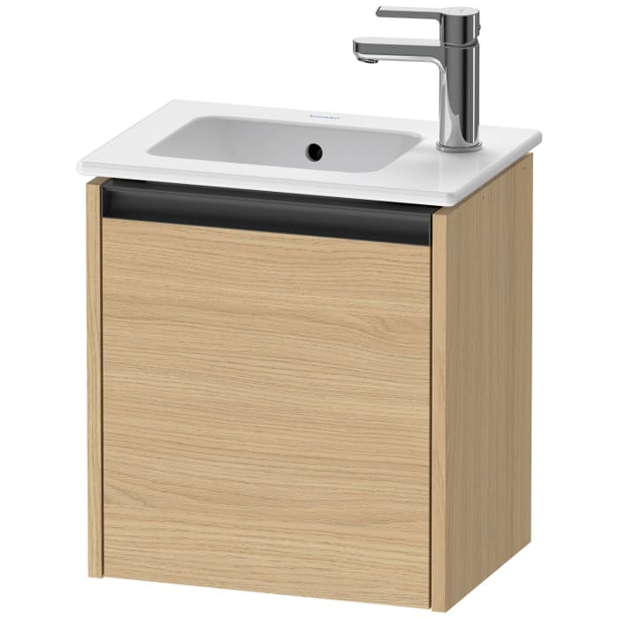 Duravit Ketho.2 Waschtischunterbau wandhängend, 1 Tür, Türanschlag rechts, 41 cm