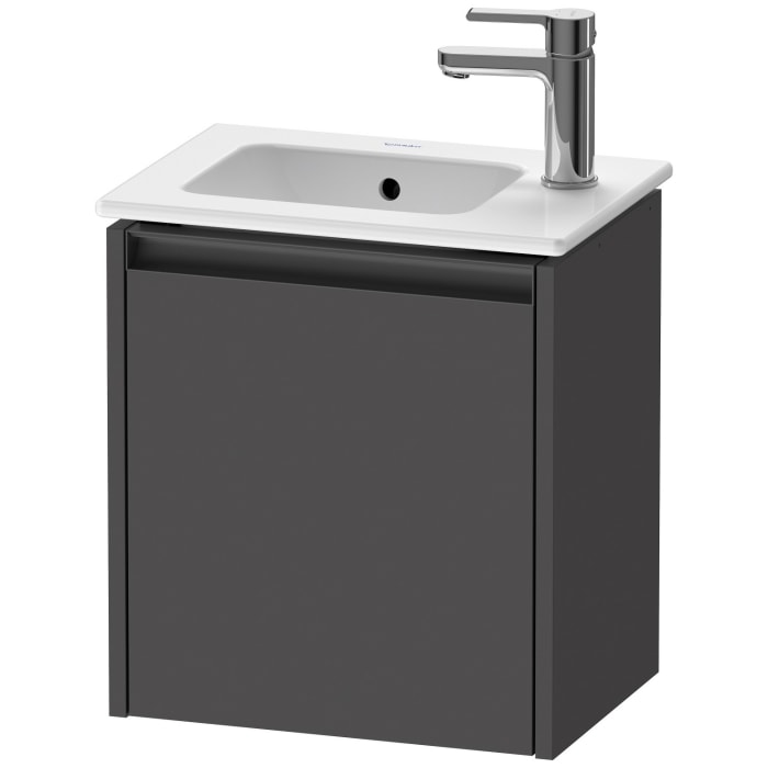 Duravit Ketho.2 Waschtischunterbau wandhängend, 1 Tür, Türanschlag rechts, 41 cm