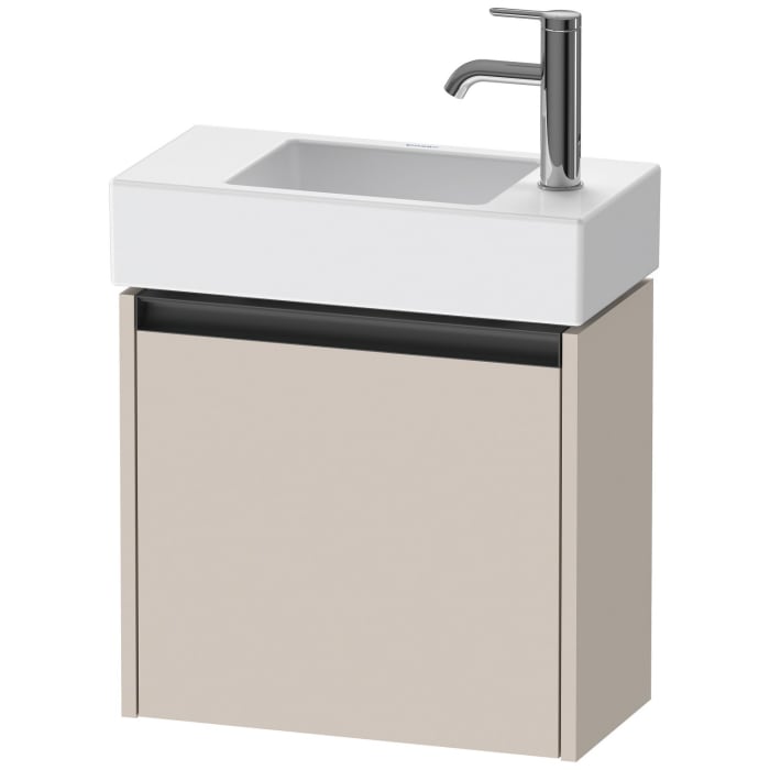 Duravit Ketho.2 Waschtischunterbau wandhängend, 1 Tür, Türanschlag links, 48,4 cm