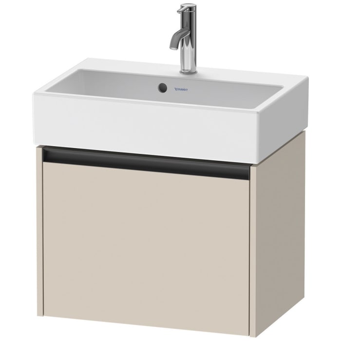 Duravit Ketho.2 Waschtischunterbau wandhängend Compact, 1 Auszug, 58,4 cm
