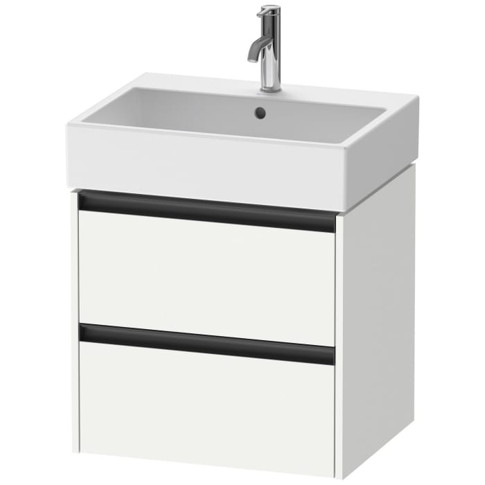 Duravit Ketho.2 Waschtischunterbau wandhängend, 2 Auszüge, 58,4 cm