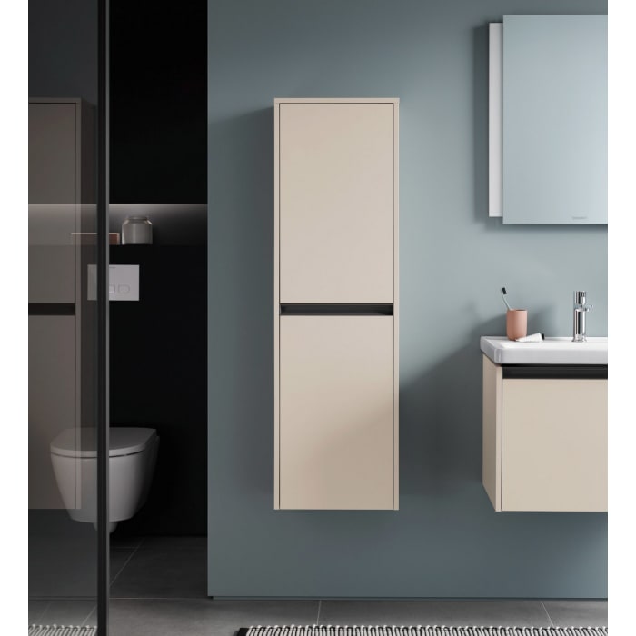 Duravit Ketho.2 Halbhochschrank 40 x 132 cm, Türanschlag rechts
