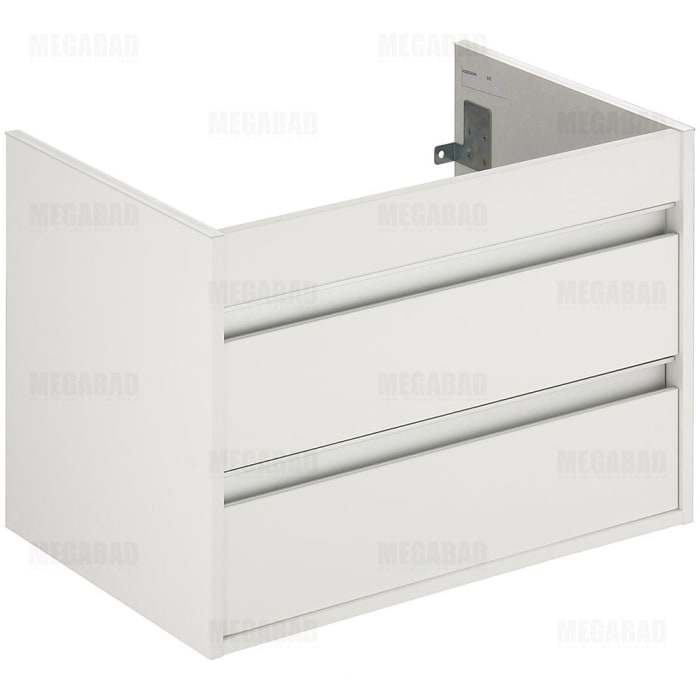 Duravit Ketho Waschtischunterbau für Starck 3 Möbelwaschtisch 70 cm, 2 Auszügen