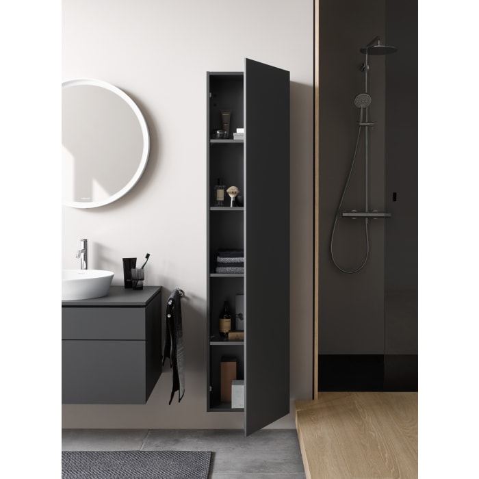 Duravit L-Cube Hochschrank 40 x 36,3 x 176 cm, Anschlag rechts