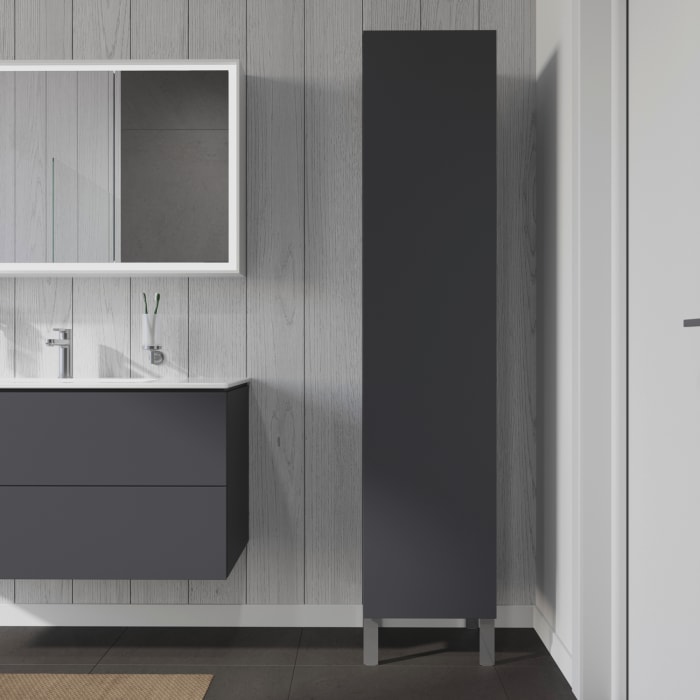 Duravit L-Cube Hochschrank 40 x 36,3 x 176 cm, Anschlag rechts