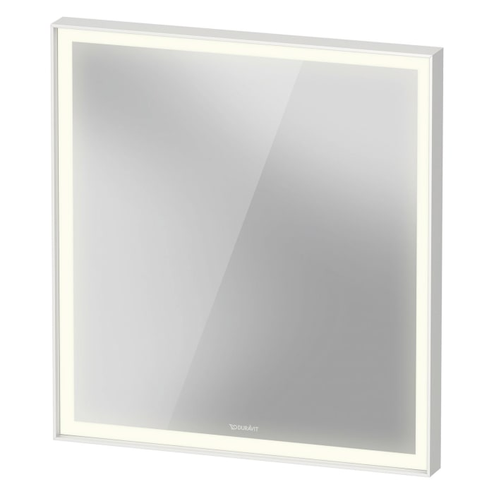 Duravit L-Cube Spiegel mit Beleuchtung 65 x 70 cm, mit Spiegelheizung