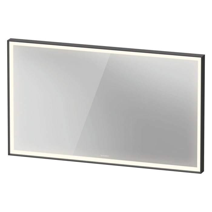 Duravit L-Cube Spiegel mit Beleuchtung 120 x 70 cm, mit Spiegelheizung