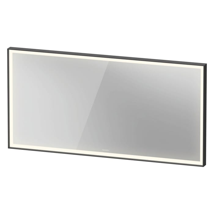 Duravit L-Cube Spiegel mit Beleuchtung 140 x 70 cm, mit Spiegelheizung