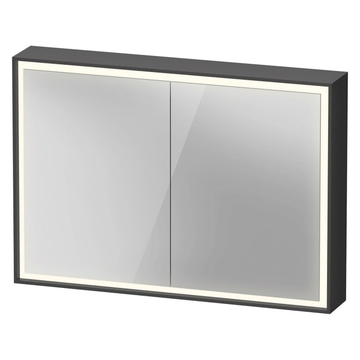 Duravit L-Cube Spiegelschrank 100 x 70 cm, 2 Türen, Steckdose: LKZ 1 (F)