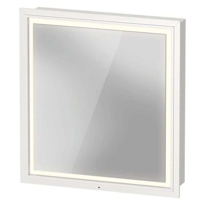 Duravit L-Cube Spiegelschrank 65 x 70 cm, 1 Tür links, Steckdose: LKZ 1 (F), Wandeinbau