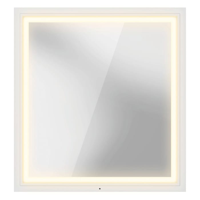 Duravit L-Cube Spiegelschrank 65 x 70 cm, 1 Tür links, Steckdose: LKZ 1 (F), Wandeinbau