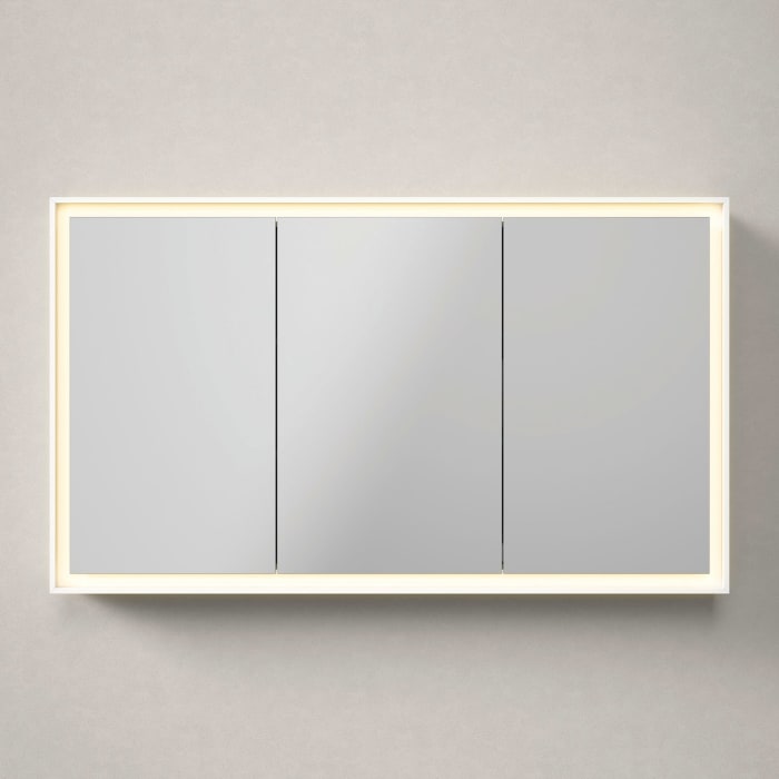 Duravit L-Cube Spiegelschrank 120 x 70 cm, 3 Türen, Steckdose: LKZ 0 (DE,AT)